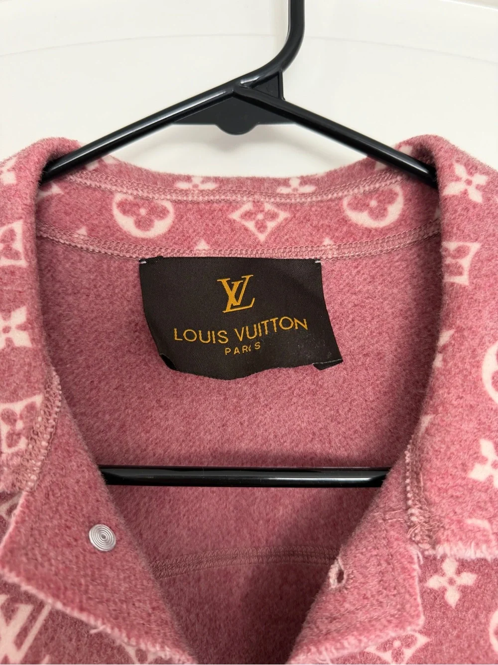 Louis Vuitton Rose Pink Monogram Cropped Jacket